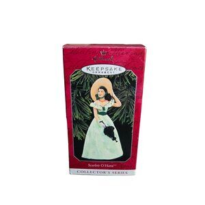 Hallmark 1998 Collector Series Scarlett O'Hara Gone With the Wind Christmas Orna